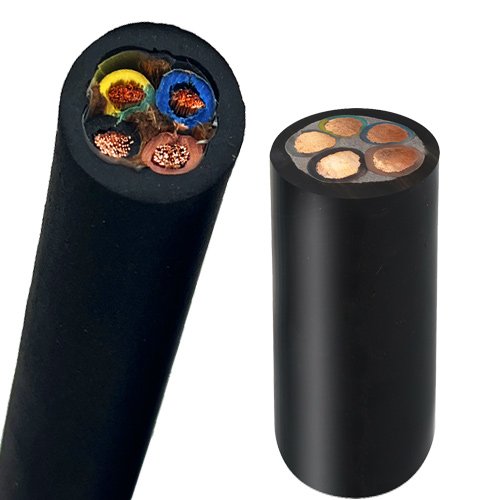 H07RN-F 450/750V Heavy Duty Flexible Copper and Rubber Cable